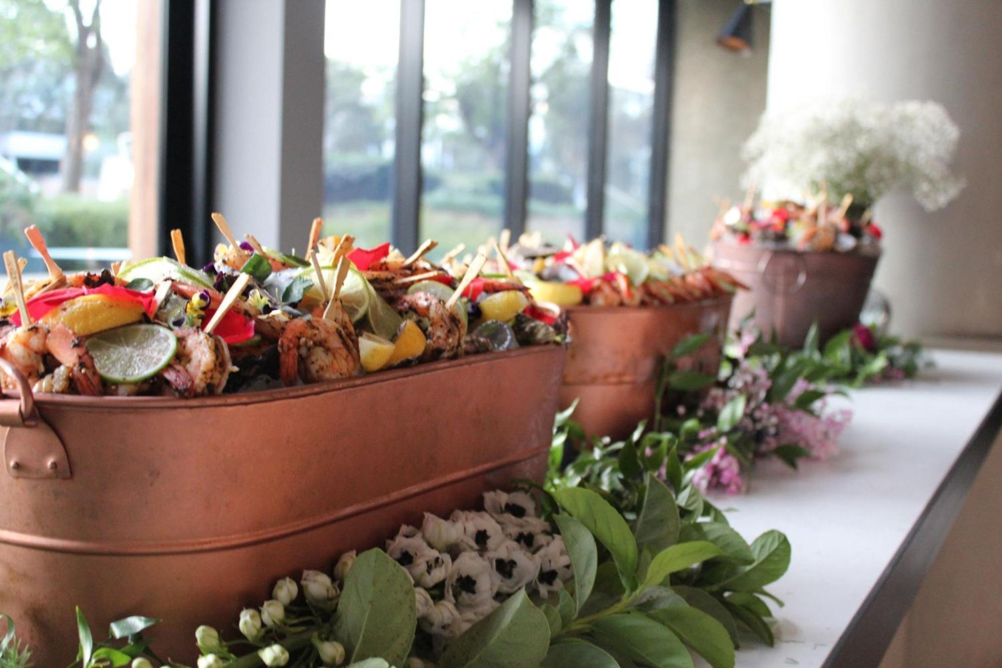 Midnight Hotel, Autograph Collection Канбера Екстериор снимка A salad bar at a wedding reception